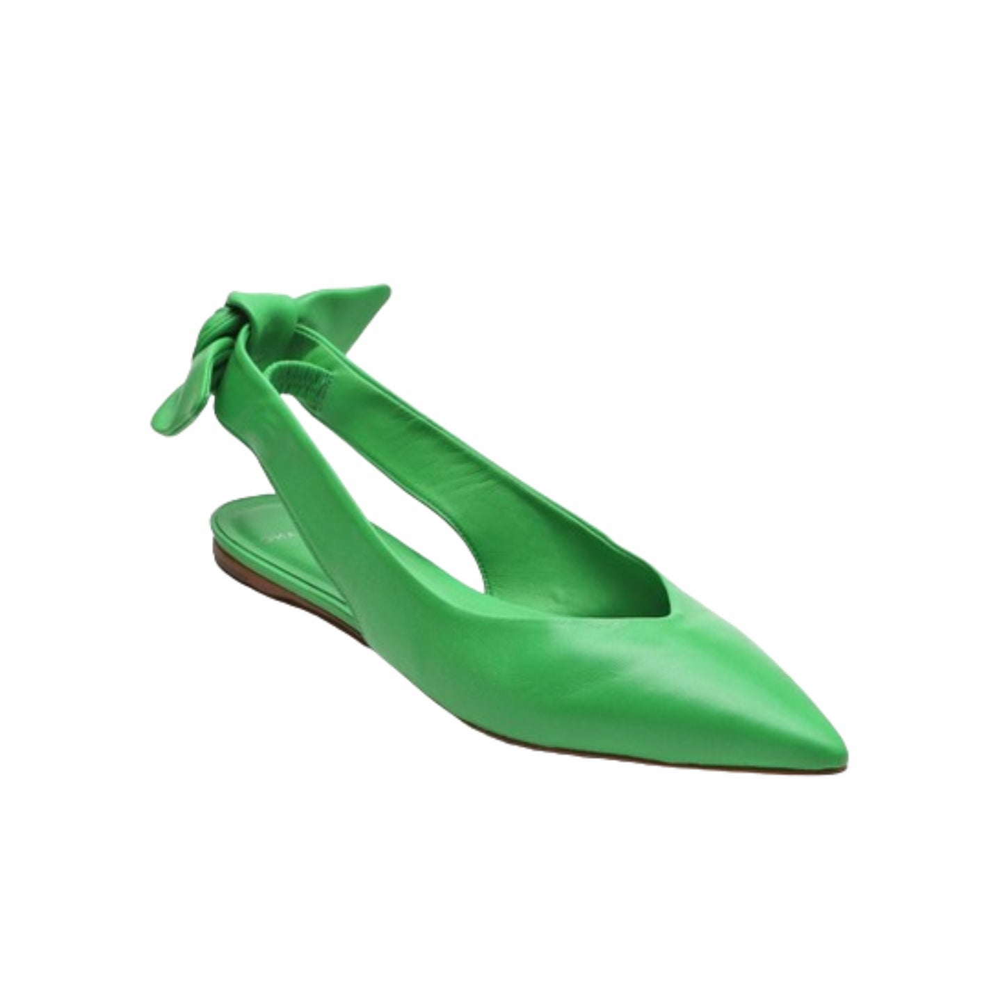 Sapatilha Slingback Carrano Laço Verde